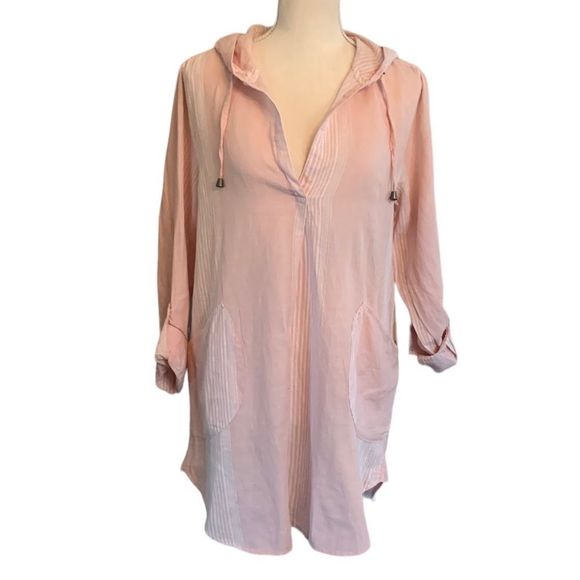 Kenar Hooded Striped Tunic - Picture 1 of 6